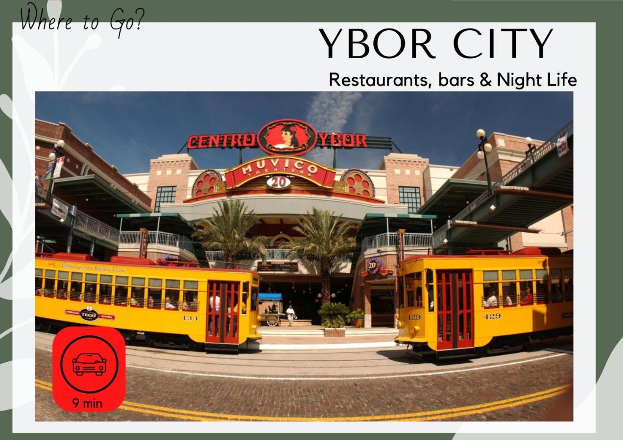 Cozy Home In Tampa Near Ybor & Busch Gardens Exterior foto